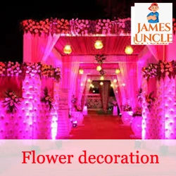 Flower decoration Mr. Raja Sutradhar in Beltala Park